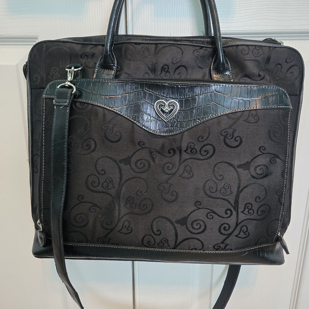 Coldwater Creek Elegant Black Laptop Bag/Briefcase